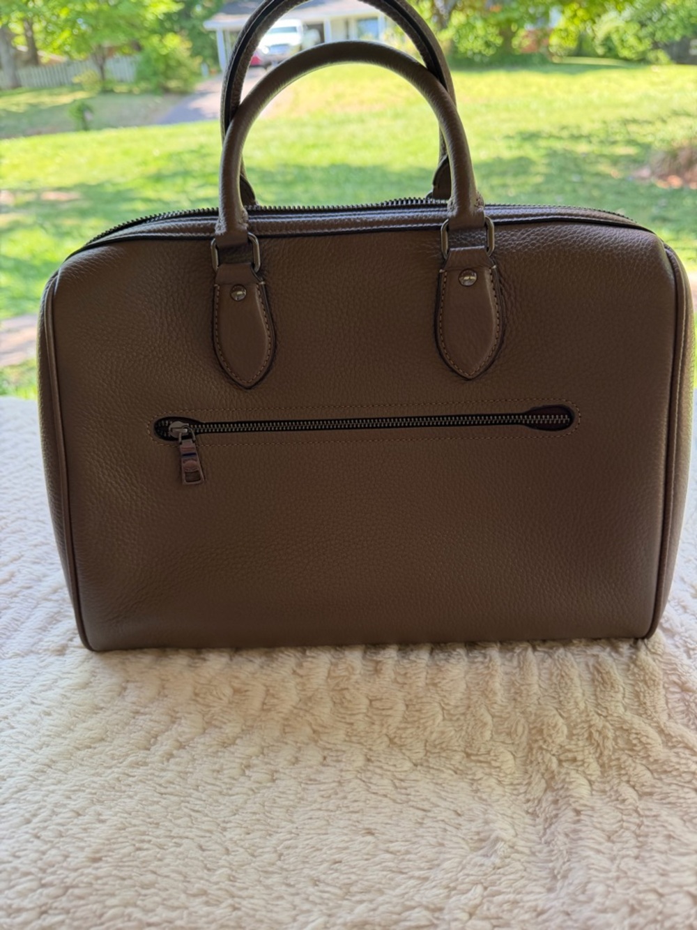 Coach Large Rowan Dark Stone - Picture 3 of 6
